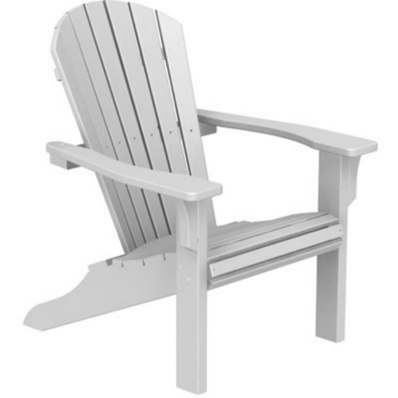 Adirondack Plastic Chairs on Polywood Seashell Plastic Adirondack Chair Pwsh22