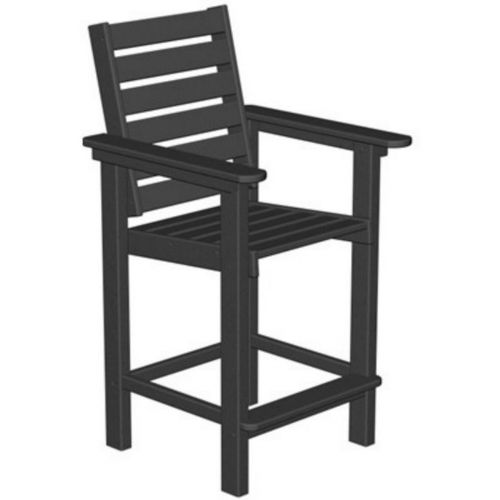 POLYWOOD® Captain Outdoor Counter Chair PW-CCB25