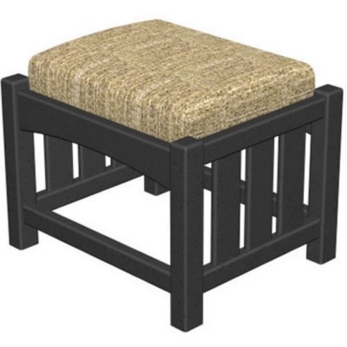 POLYWOOD® Mission Outdoor Club Ottoman PW-MS1518